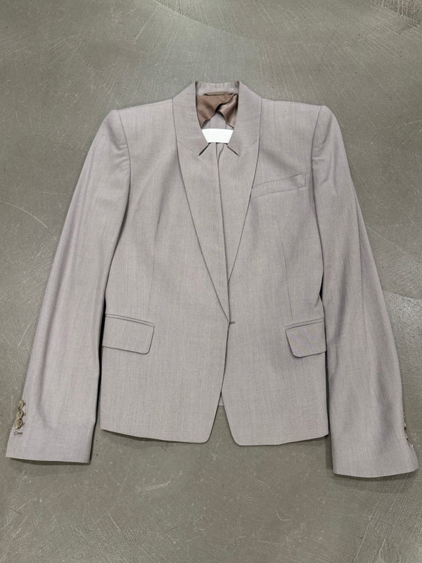 S/S2008 Maison Margiela deconstructed collar tailored blazer