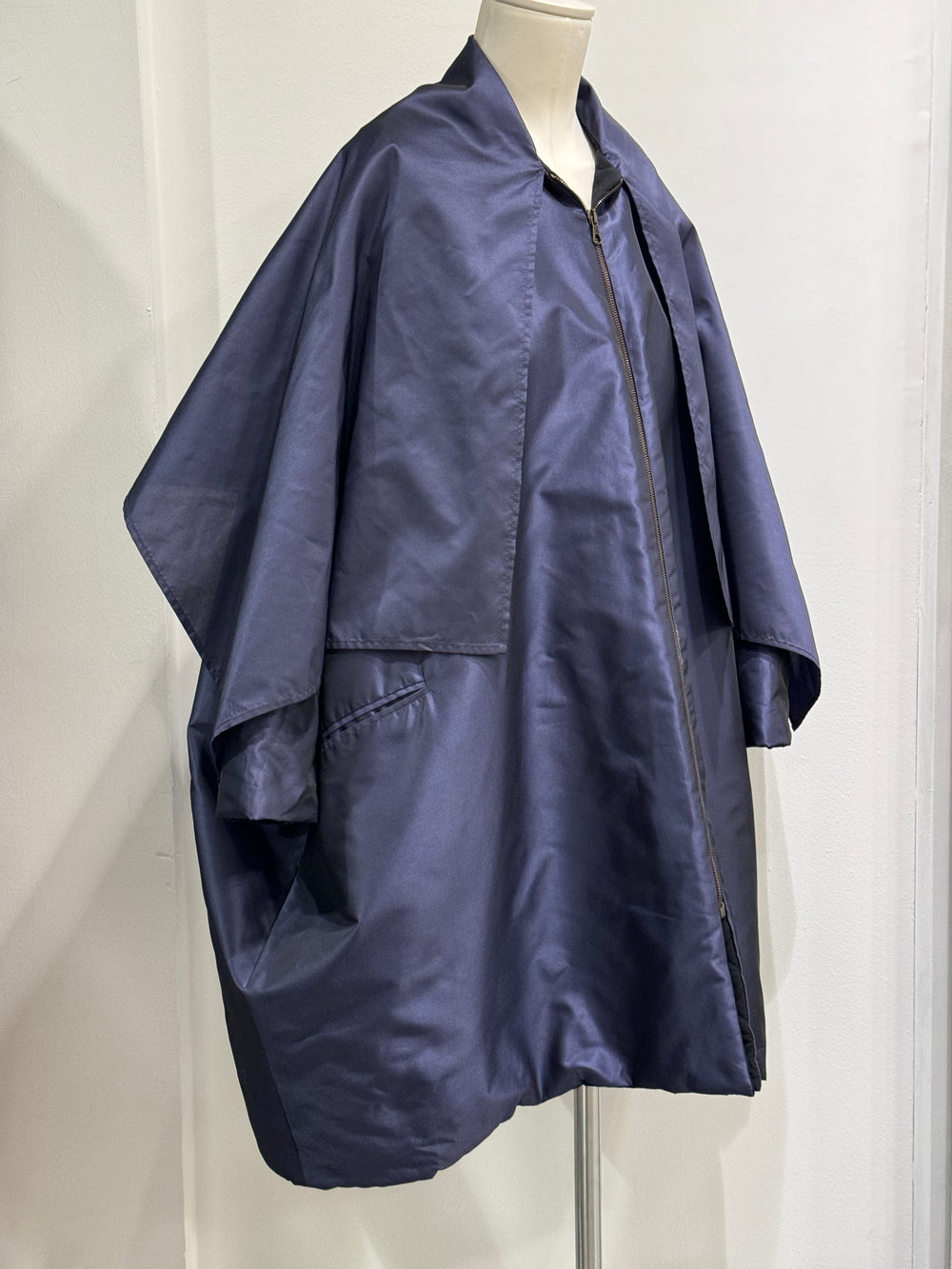 A/W 1991 Dolce & Gabbana iridescent oversized coat