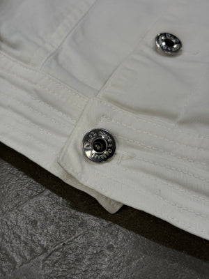 2000s Dolce & Gabbana shoulder straps cotton jacket