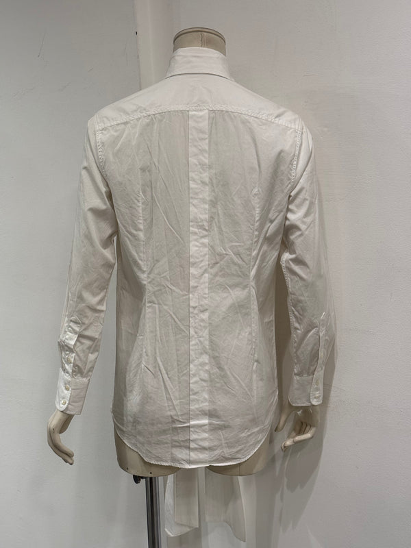 2003 Dolce & Gabbana runway tie-detailed cotton shirt