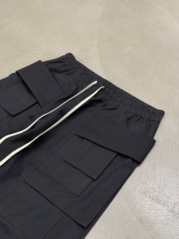 Rick Owens creatch wide cotton cargo pants