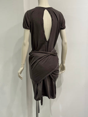 2000s Yves Saint Laurent by Tom Ford intricated bondage dress