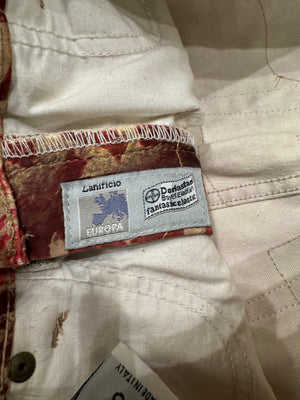 A/W2002 Roberto Cavalli double layer distressed pants