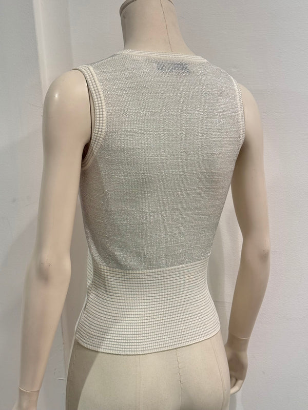 1990s Dolce & Gabbana embellished tank top