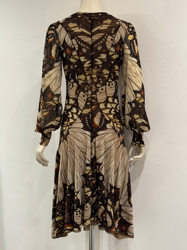 S/S2003 Jean Paul Gaultier butterfly midi dress
