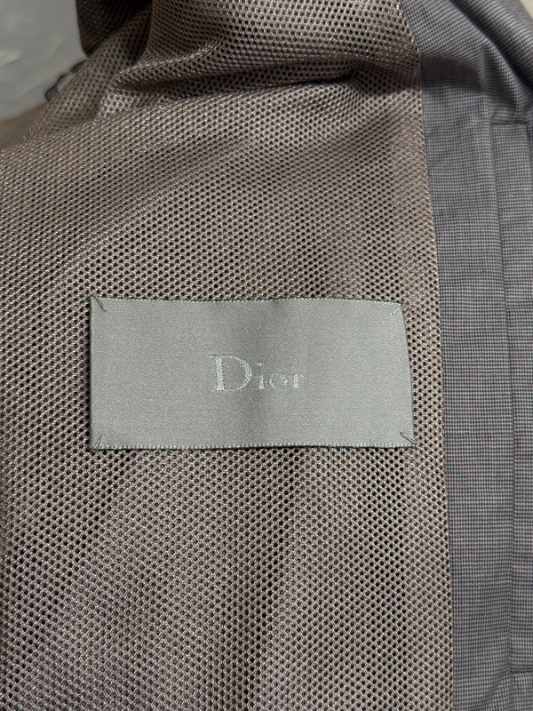 2010s Dior nylon "bee" bomber jacket