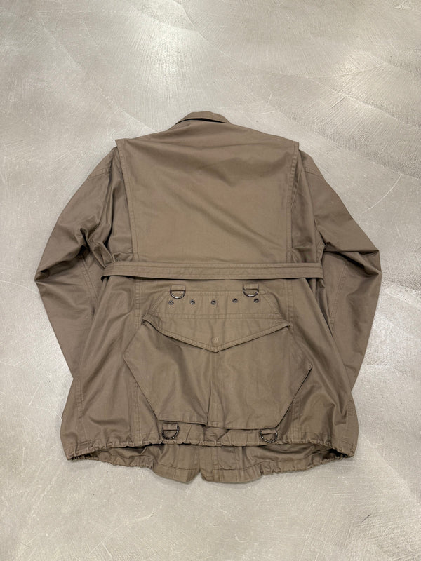 S/S2002 Gucci by Tom Ford runway military trench coat