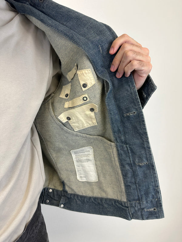 SS04 Hussein Chalayan "temporal meditations" work jacket