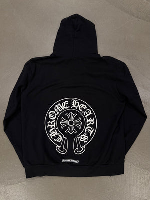Chrome Hearts multicolor horseshoe logo zipup hoodie