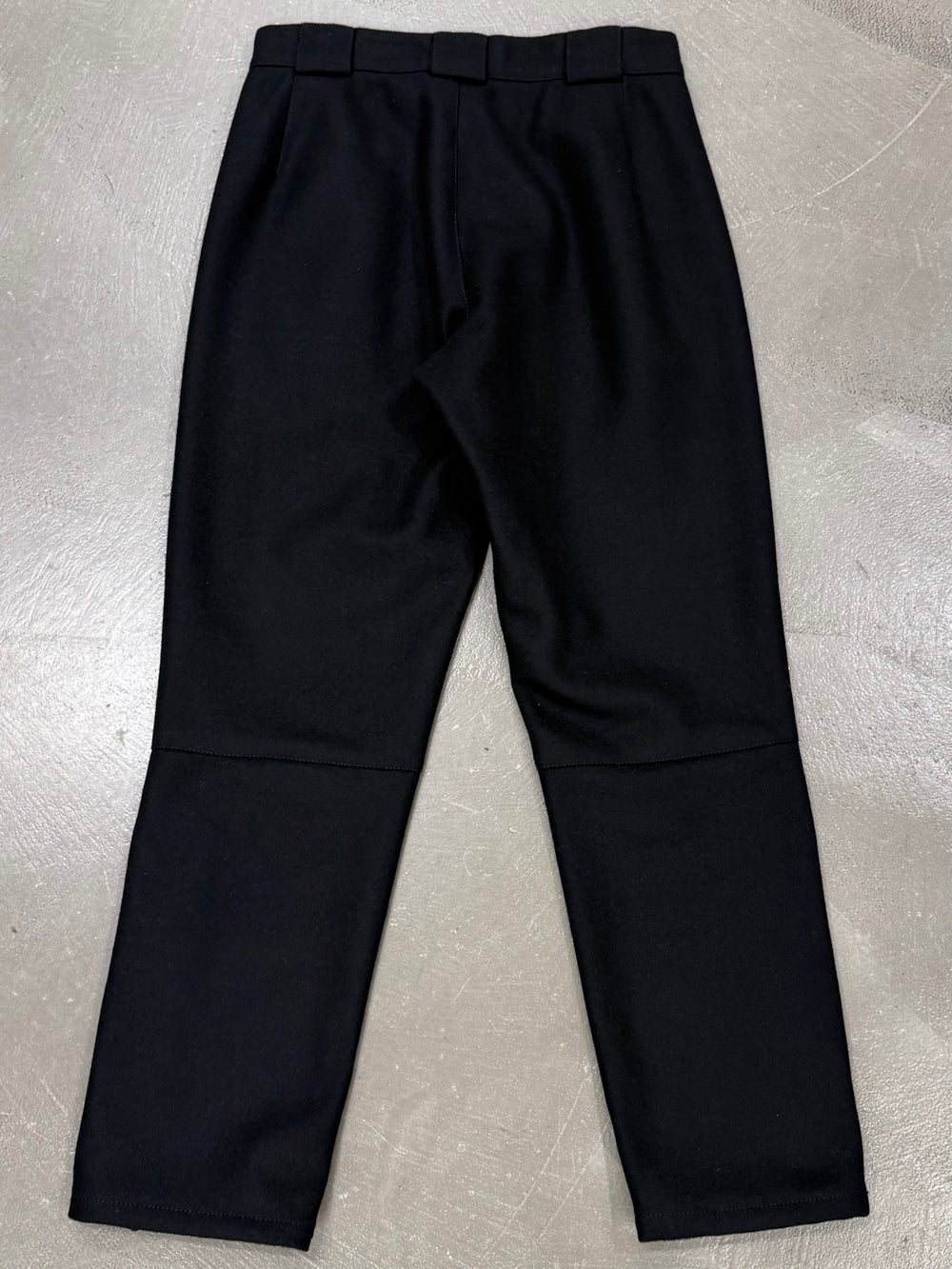 1990s Emporio Armani bondage moto pants