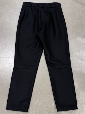 1990s Emporio Armani bondage moto pants