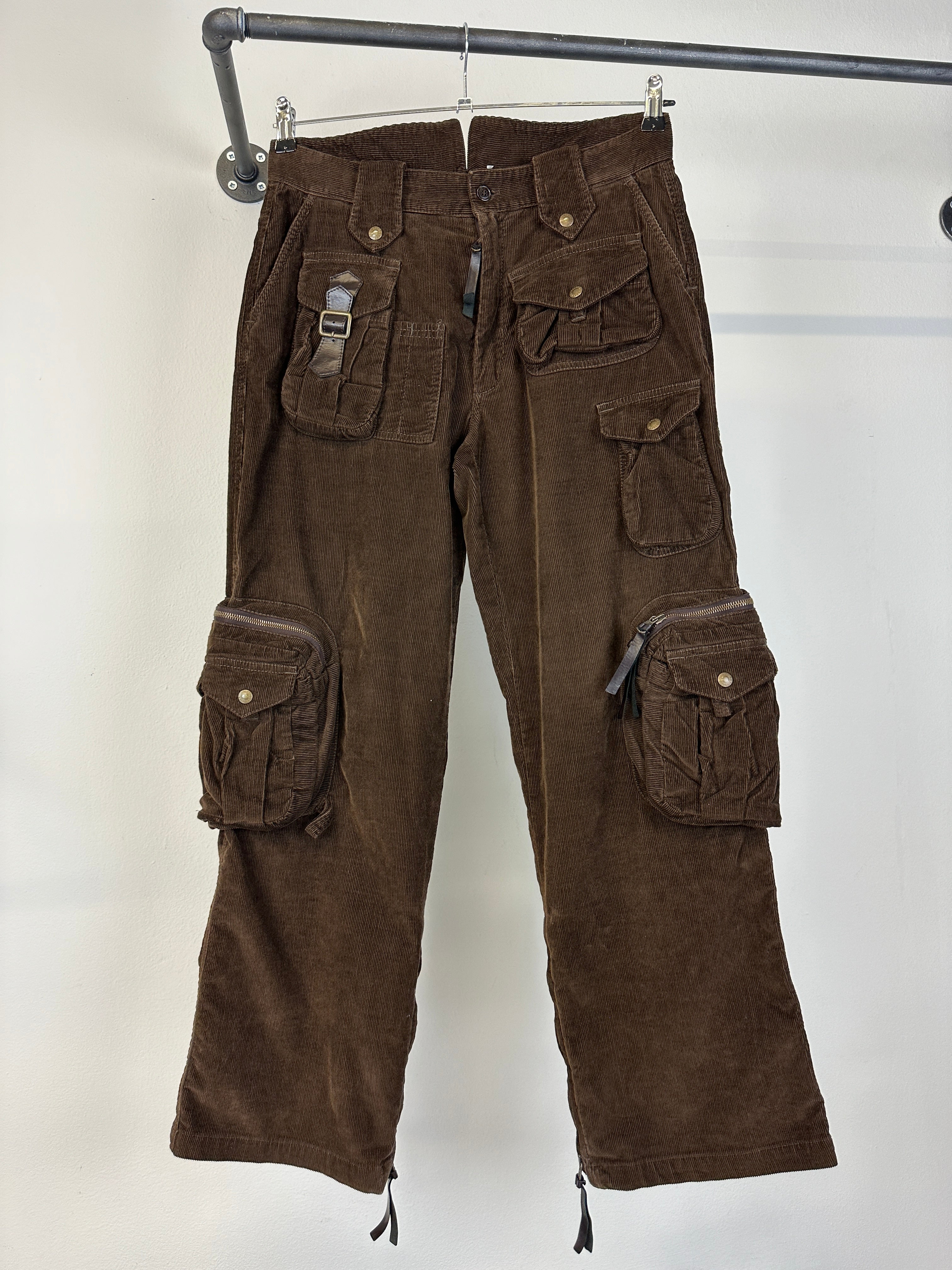 AW2002 Dolce & Gabbana hunting cargo pants