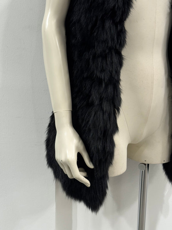 2000s Yves Saint Laurent by Tom Ford real fur vest