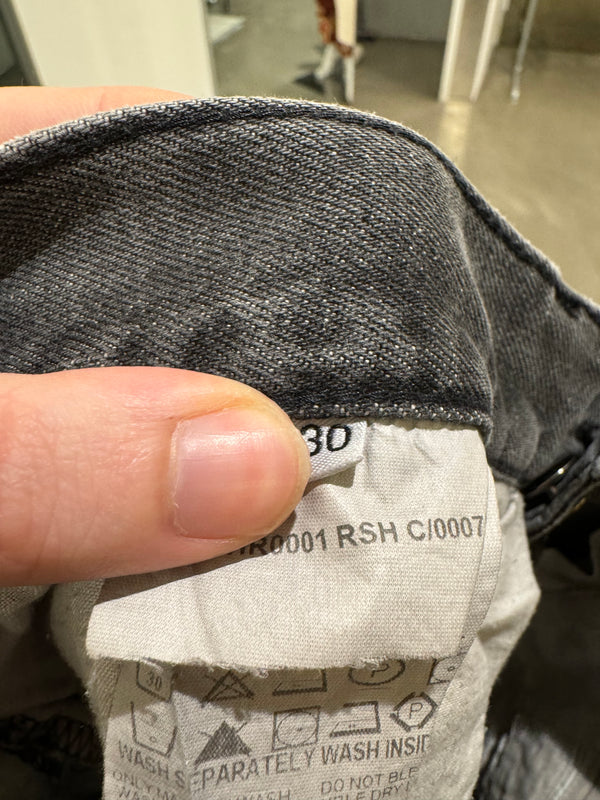 1990s Helmut Lang distressed faded denim