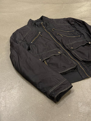 A/W2007 Cavalli puffer moto jacket