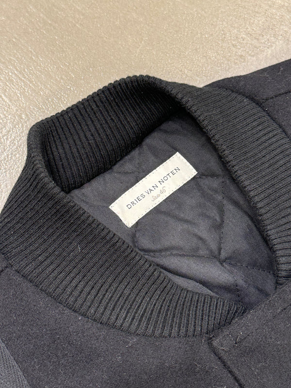 A/W2014 Dries Van Noten backzip double layer bomber jacket