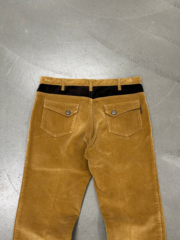 2000s Prada corduroy straight pants