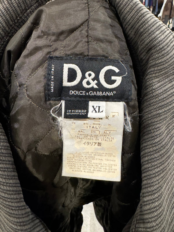 A/W 2004 Dolce & Gabbana hunting corduroy cargo jacket
