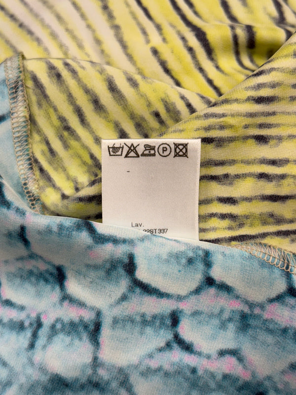 S/S2001 Roberto Cavalli runway psychedelic dress
