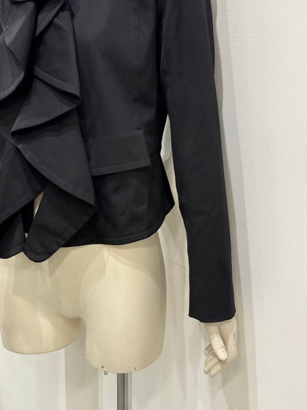 2003 Yves Saint Laurent by Tom Ford runway ruffle jacket