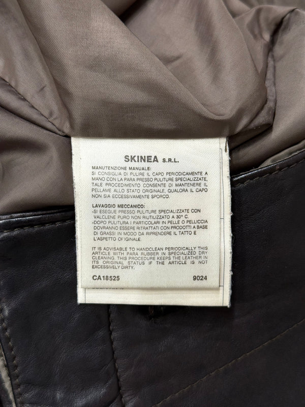 1990s Emporio Armani leather pants