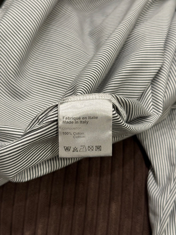 S/S2007 Dior by Hedi Slimane runway striped shirt