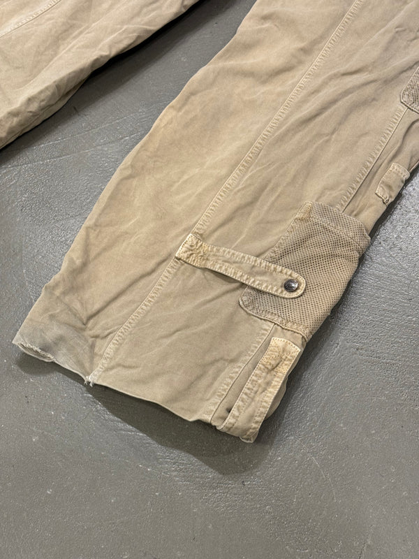 S/S2003 Dolce & Gabbana full zip parachute cargo pants