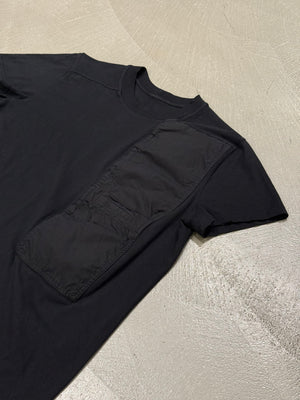 2010s Rick Owens DRKSHDW pocket patch short sleeve dress