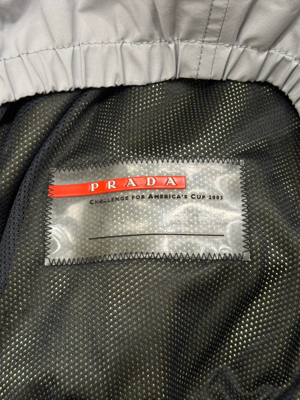 2003 Prada Luna Rossa “American cup” light nylon bomber jacket