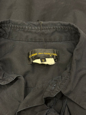 S/S2002 Comme des Garçons three bows slits shirt