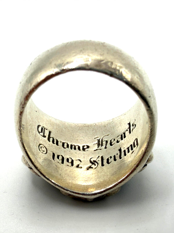 Chrome Hearts factory-set diamond keeper ring