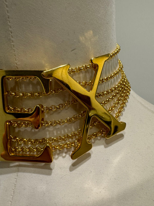 S/S 2003 Dolce & Gabbana “Sex" chocker necklace