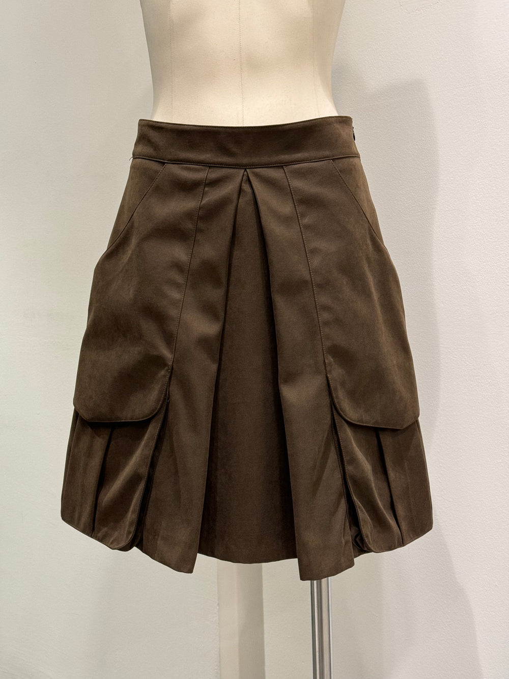 A/W2010 Emporio Armani heavy cotton cargo skirt