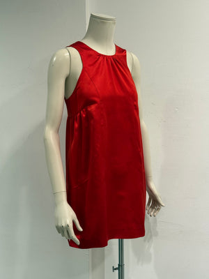 2008 Miu Miu bow detail sleeveless dress