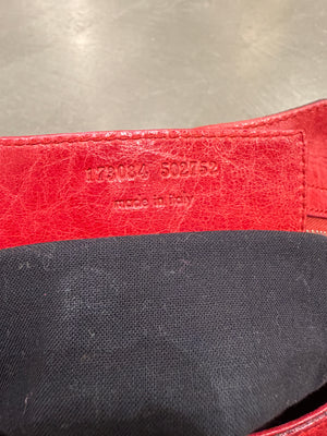 2000s Balenciaga Large City leather bag