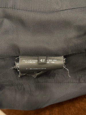 2009 Prada double breasted cropped wool jacket