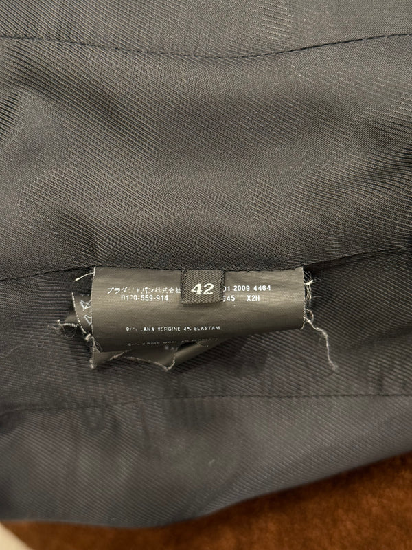 2009 Prada double breasted cropped wool jacket