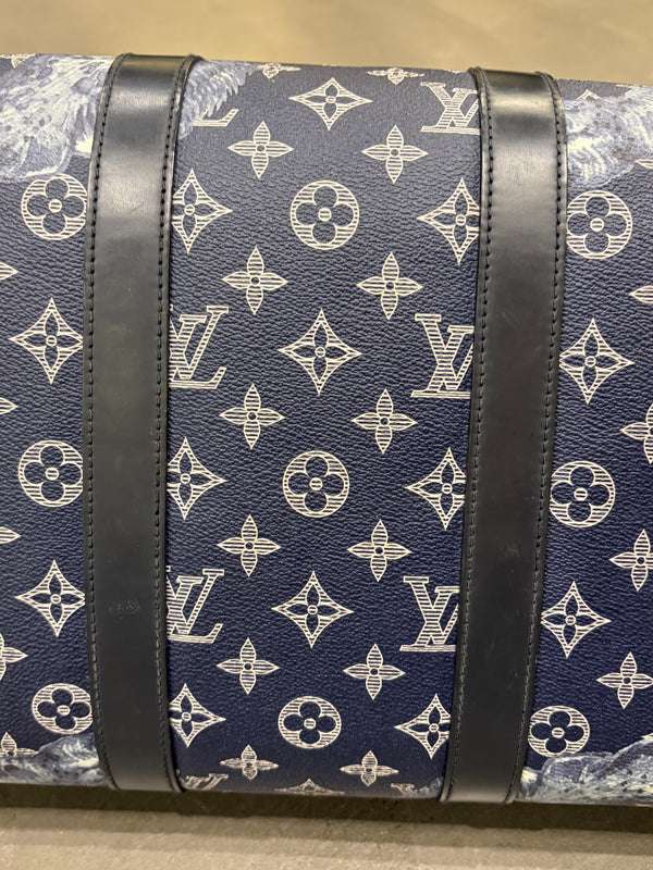 2017 Louis Vuitton x Chapman Brothers Savannah canvas Keepall 45
