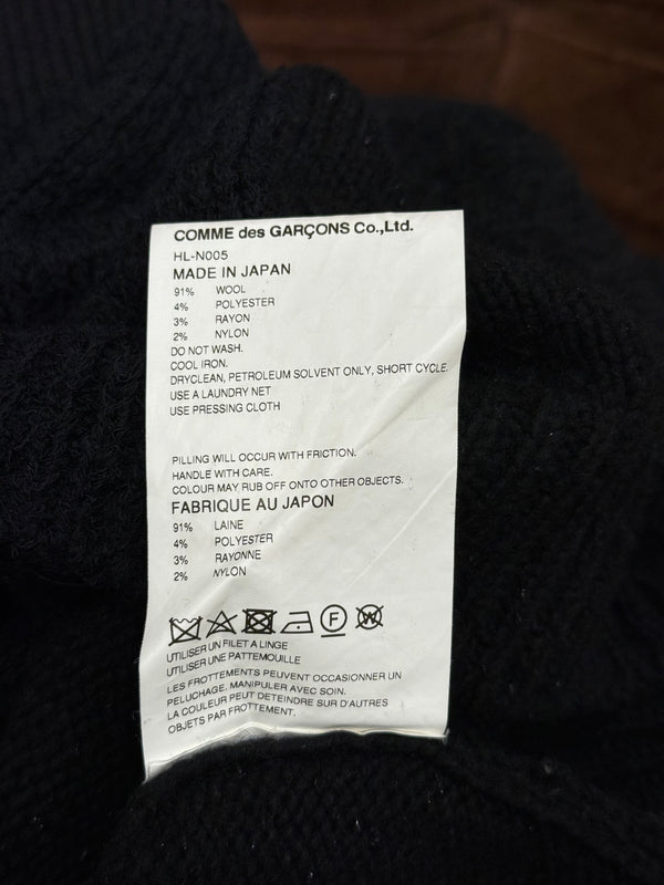 2000s Comme des Garçons panelled sweater