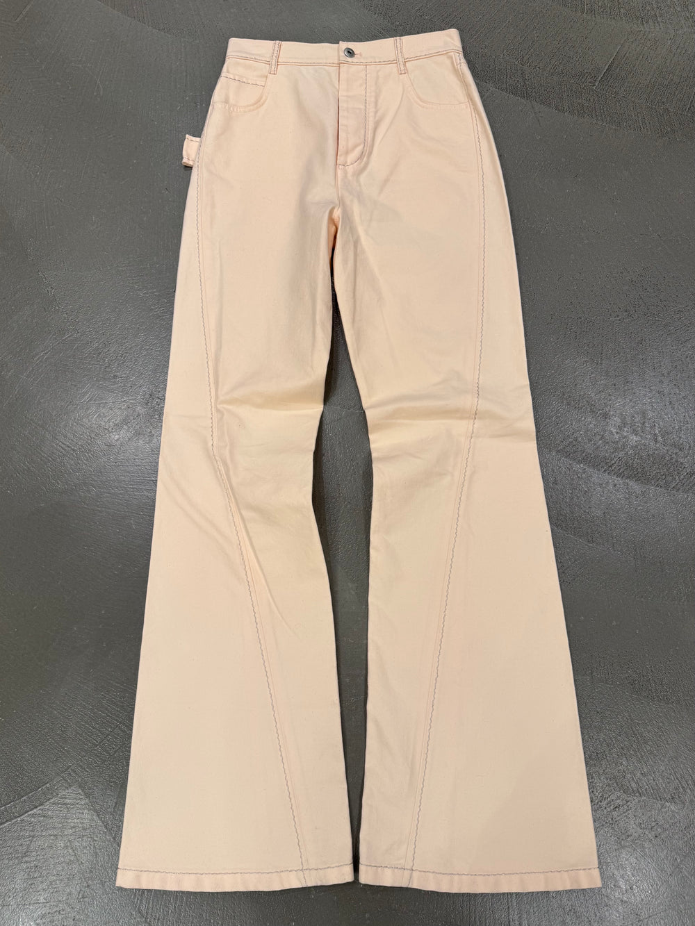 2020 Bottega Veneta carpenter flared jeans