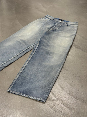 2022 Balenciaga reflective baggy jeans