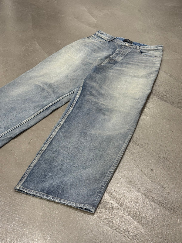 2022 Balenciaga reflective baggy jeans