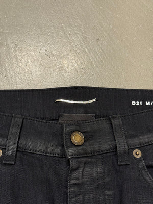 2020s Saint Laurent faded clawmark denim