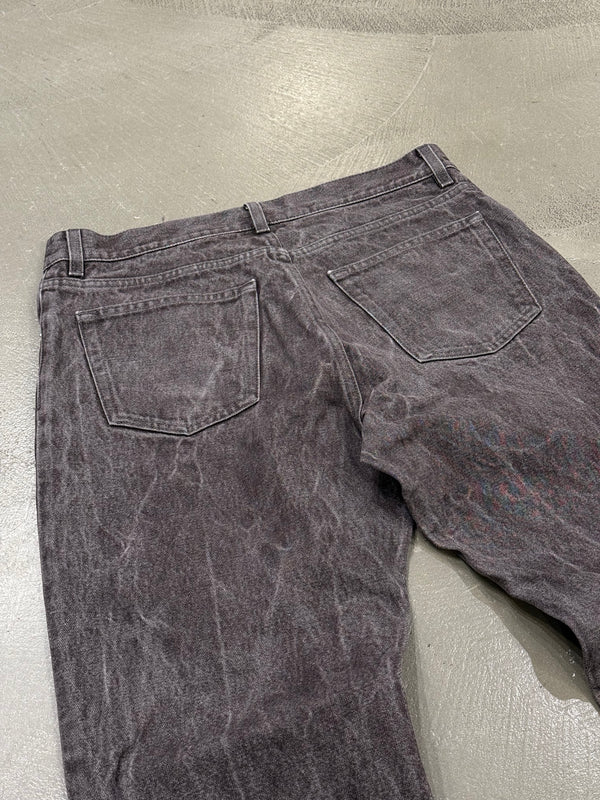 Helmut Lang classic brown washed denim