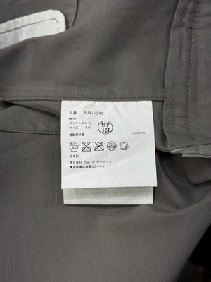 2000s Comme des Garçons cotton minimal coat