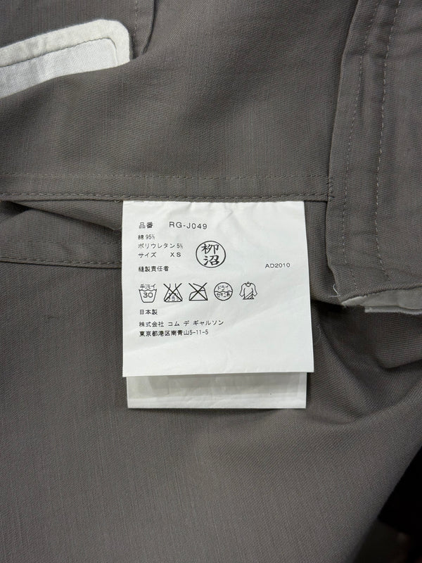 2000s Comme des Garçons cotton minimal coat