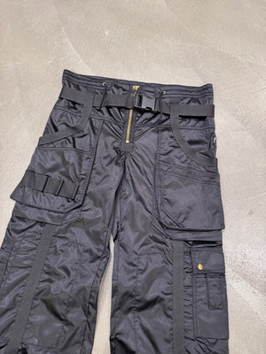A/W2003 Jean Paul Gaultier bondage cargo parachute pants