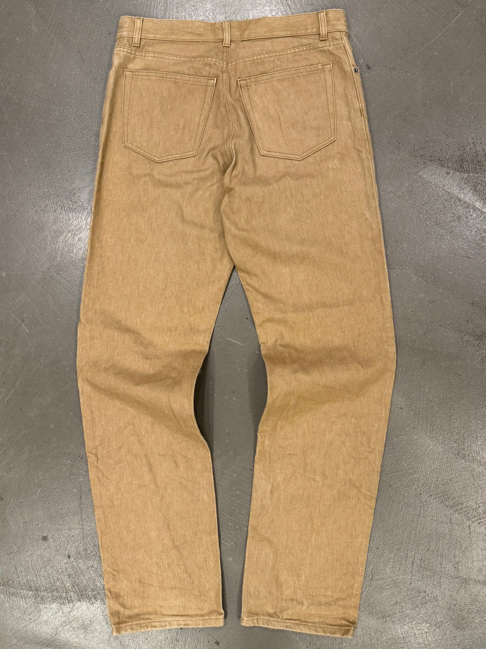 2000s Helmut Lang brown denim