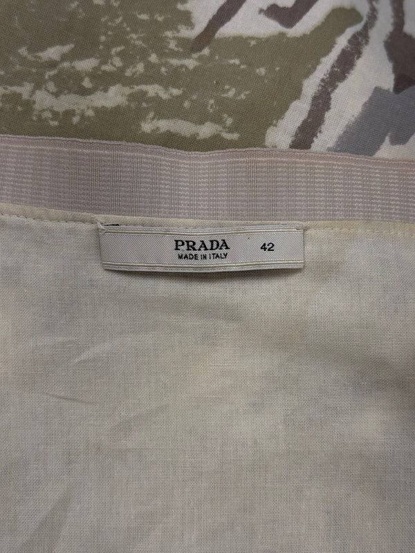2018 Prada Duomo painting skirt