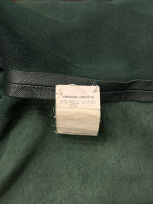 1999 Gucci by Tom Ford runway ruched leather jacket